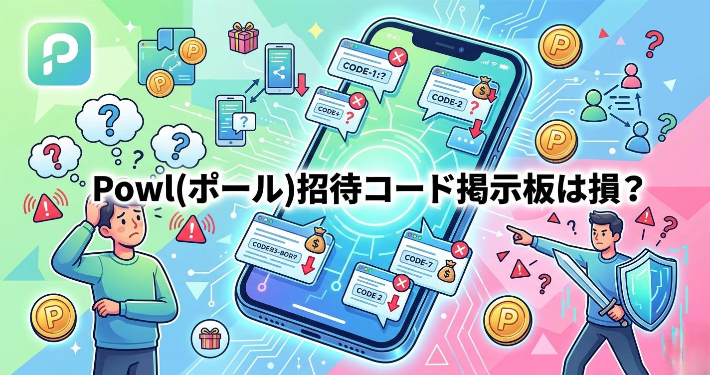 Powl(ポール)招待コード掲示板は損？最大300円分を確実に受け取る「3日限定ミッション」攻略法【2026年最新】